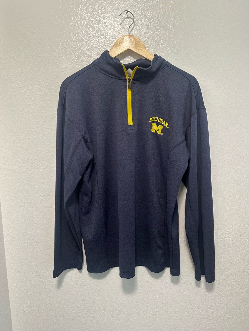 Michigan University Quarter Zip Pullover